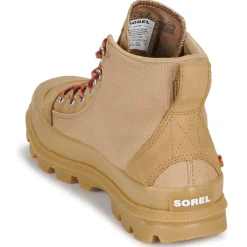 Baskets Mode^Sorel - SCOUT N ABOUT MID SNEAKER Cognac