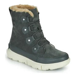 Bottines / Boots^Sorel - EXPLORER II JOAN FAUX FUR Gris