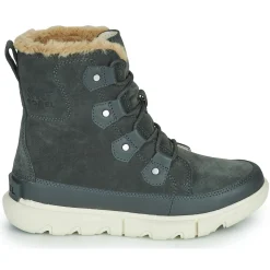 Bottines / Boots^Sorel - EXPLORER II JOAN FAUX FUR Gris