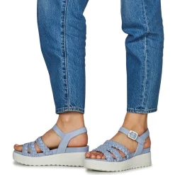 Sandales Et Nu-pieds^Stonefly - PARKY 16 EMBOSSED S./NAPPA LTH Bleu
