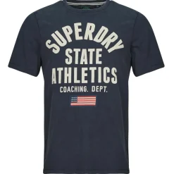 T-shirts & Polos^Superdry - ATHLETIC ESSENTIAL Marine
