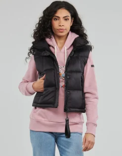 Manteaux^Superdry - CODE MTN SPORT GILET Black