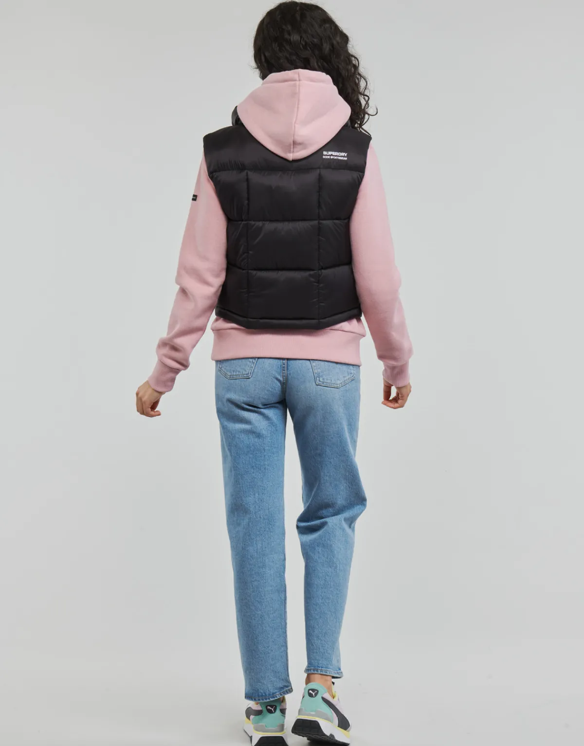 Manteaux^Superdry - CODE MTN SPORT GILET Black