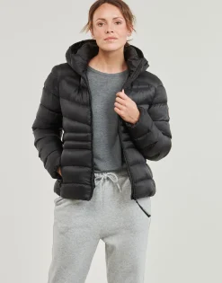 Manteaux^Superdry - HOODED FUJI PADDED JACKET Noir
