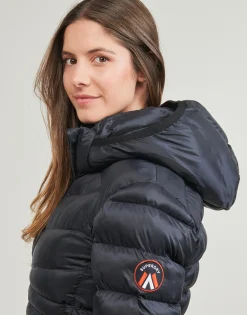 Manteaux^Superdry - HOODED FUJI PADDED JACKET Marine