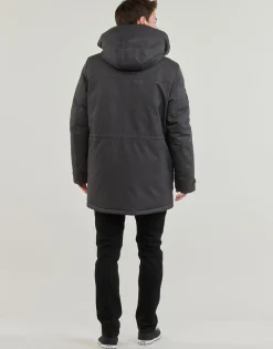 Manteaux^Superdry - PARKA CITY TWEED Grisfoncé