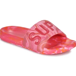 Mules / Sabots^Superdry - SANDALE PISCINE MARBRE Rose