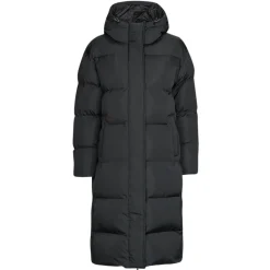 Manteaux^Superdry - STUDIOS LONGLINE DUVET COAT Black