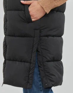 Manteaux^Superdry - STUDIOS LONGLINE QUILTED GILET Black