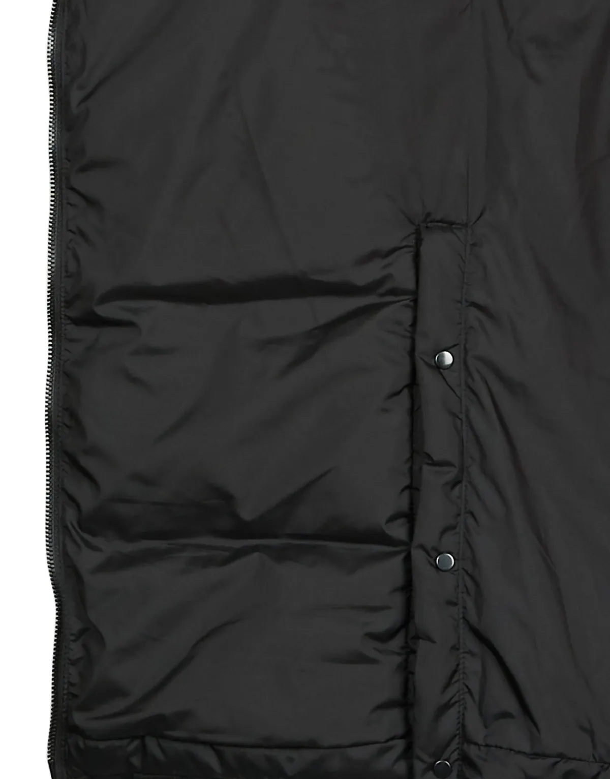 Manteaux^Superdry - STUDIOS LONGLINE QUILTED GILET Black