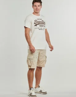 T-shirts & Polos^Superdry - WORKWEAR RELAXED Blanc