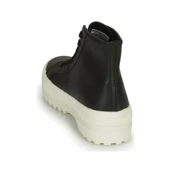 Baskets Mode^Superga - 2341 ALPINA NAPPA Noir
