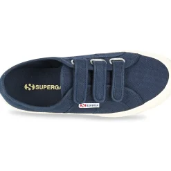 Baskets Mode^Superga - 2750 COT3 VEL U Marine