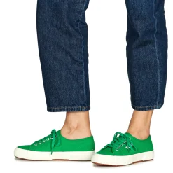 Baskets Mode^Superga - 2750 COTU CLASSIC Vert