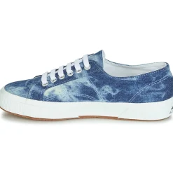Baskets Mode^Superga - 2750 TIE DYE DENIM Bleu
