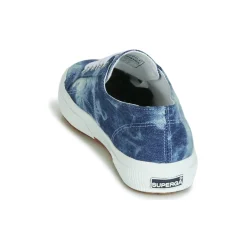 Baskets Mode^Superga - 2750 TIE DYE DENIM Bleu