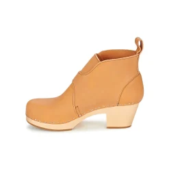 Bottines / Boots^Swedish hasbeens - PETRA Naturel