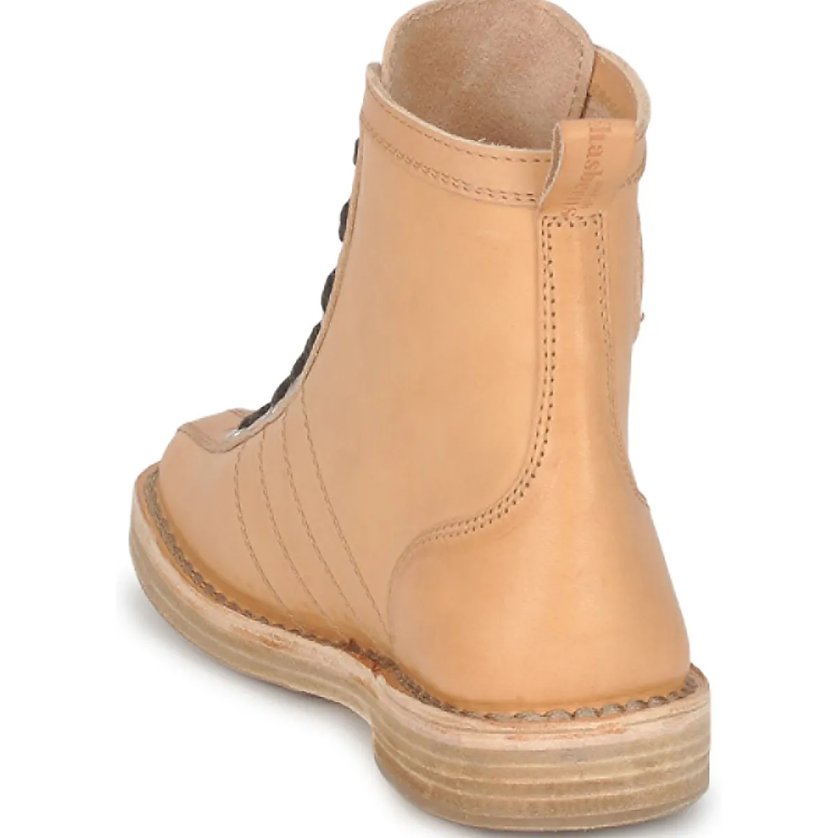 Bottines / Boots^Swedish hasbeens - VINTAGE BOWLING BOOT Beige