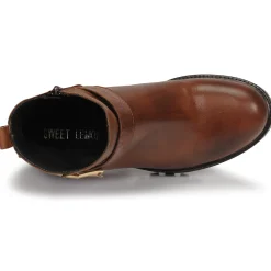 Bottines / Boots^Sweet Lemon - PIRLOU Cognac