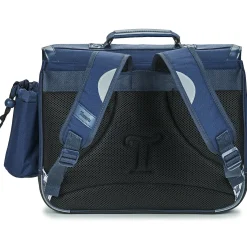 Cartables^Tann's - MATHEO CARTABLE 38 CM POCHE GOURDE Marine