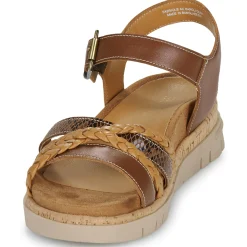 Sandales Et Nu-pieds^TBS - ZOUVENA Marron
