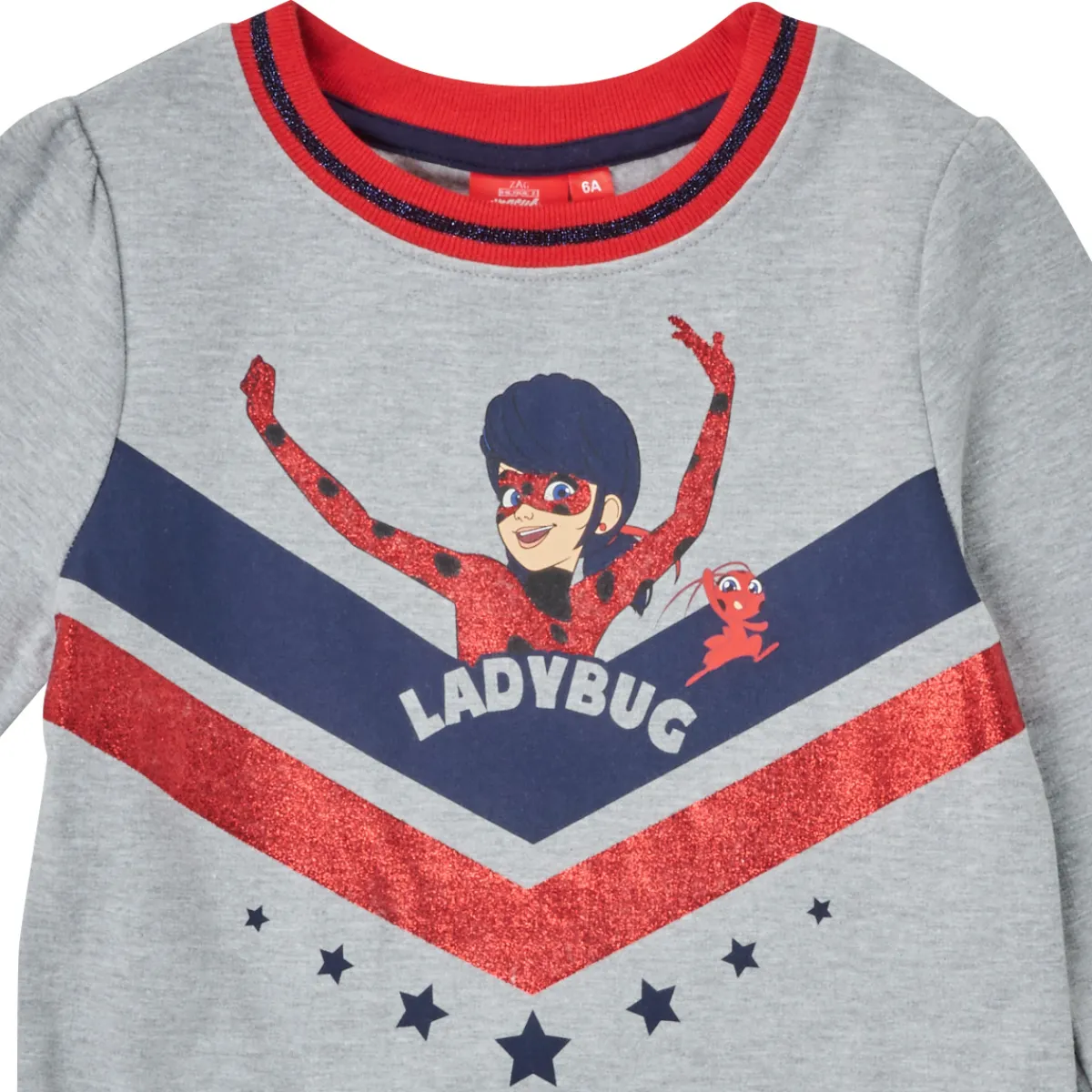 Robes^TEAM HEROES - DRESS LADYBUG Gris
