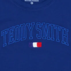 T-shirts & Polos^Teddy Smith - TEVEN MC JR Bleu