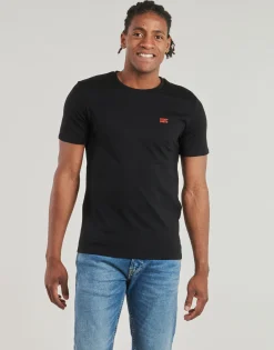 T-shirts & Polos^Teddy Smith - THE TEE 1 MC Noir