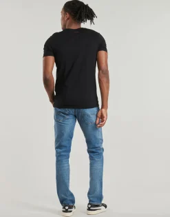 T-shirts & Polos^Teddy Smith - THE TEE 1 MC Noir