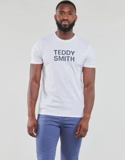 T-shirts & Polos^Teddy Smith - TICLASS Blanc