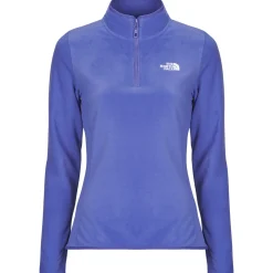 Sweats & Polaires^The North Face - 100 Glacier 1/4 Zip Bleu