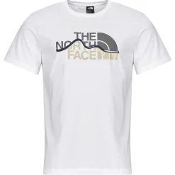 T-shirts & Polos^The North Face - S/S Mountain Line Blanc