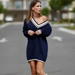 Robes^THEAD. - ALYSSA DRESS Marine