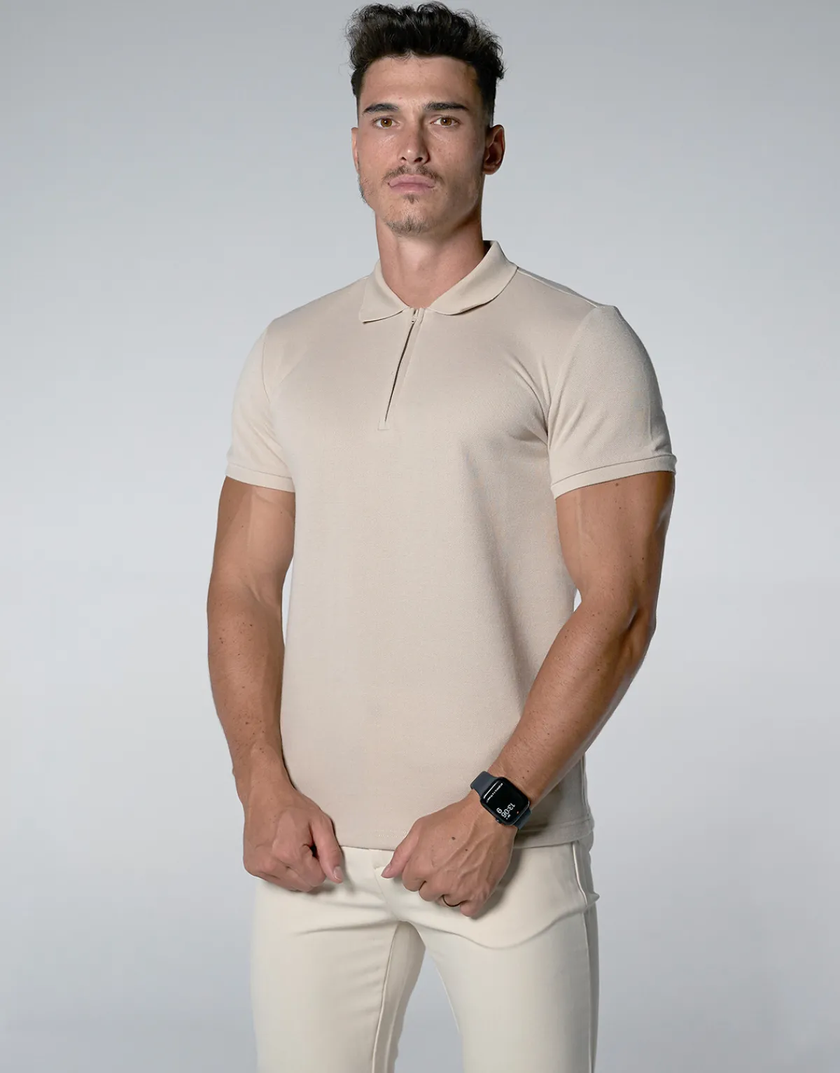 T-shirts & Polos^THEAD. - AXEL POLO SHIRT Beige