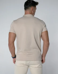 T-shirts & Polos^THEAD. - AXEL POLO SHIRT Beige