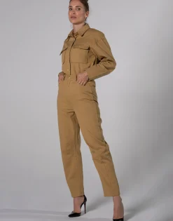Pantalons^THEAD. - KELLY PANT Camel