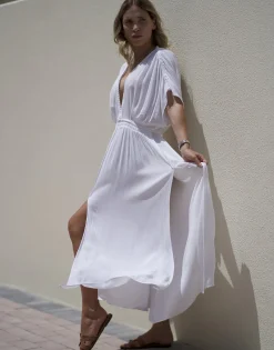 Robes^THEAD. - MEREDITH Blanc