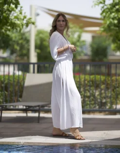 Robes^THEAD. - MEREDITH Blanc