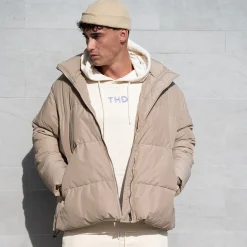 Manteaux^THEAD. - PUFFER JACKET Beige