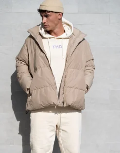 Manteaux^THEAD. - PUFFER JACKET Beige
