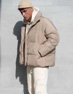 Manteaux^THEAD. - PUFFER JACKET Beige
