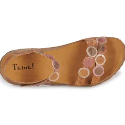 Sandales Et Nu-pieds^Think - KOAK Camel