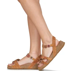 Sandales Et Nu-pieds^Think - KOAK Camel