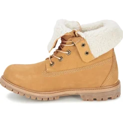 Bottines / Boots^Timberland - AUTHENTICS TEDDY FLEECE WP FOLD DOWN Cognacclair