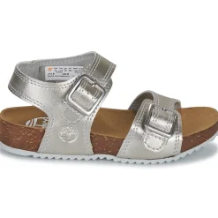 Sandales Et Nu-pieds^Timberland - CASTLE ISLAND 2 STRAP Argenté