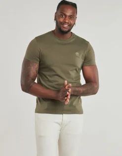 T-shirts & Polos^Timberland - DUNSTAN RIVER SHORT SLEEVE TEE Vert