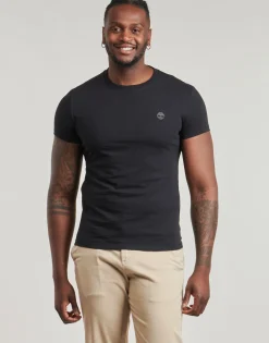 T-shirts & Polos^Timberland - DUNSTAN RIVER SHORT SLEEVE TEE Noir