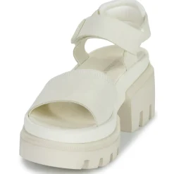 Sandales Et Nu-pieds^Timberland - EVERLEIGH ANKLE STRAP Blanc