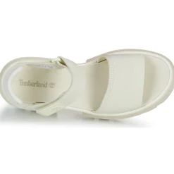Sandales Et Nu-pieds^Timberland - EVERLEIGH ANKLE STRAP Blanc