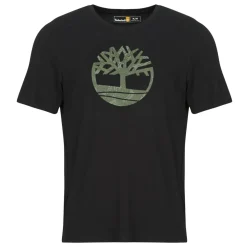 T-shirts & Polos^Timberland - KENNEBEC RIVER CAMO TREE LOGO Noir